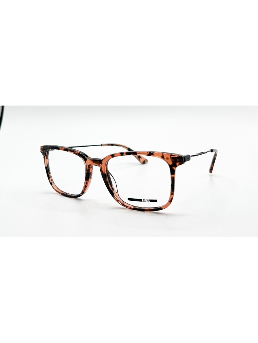 Mcq Mq0218O 004 Havana Black Authentic Eyeglasses 52-19-145